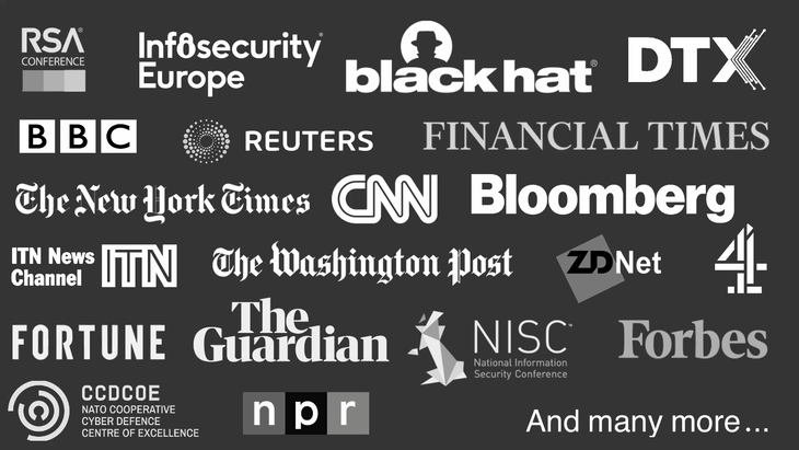 Media. coverage and speaking appearances