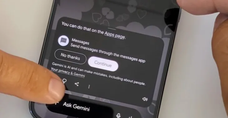 Google’s Gemini lets strangers send messages from your locked Android phone